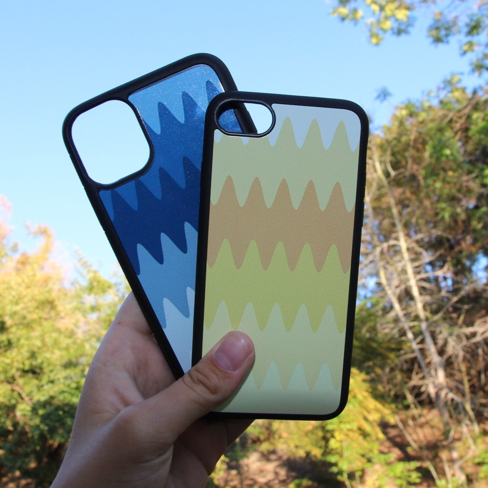 Sunkissed Designs Upbeat Vibes iPhone Case